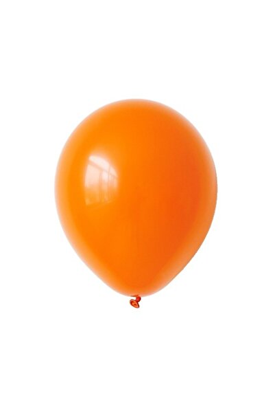Flippy Set of 10 Latex Balloons, Flippy, Party Pattern with Polka Dots and Plains, 30 cm, Orange, 2.8 g