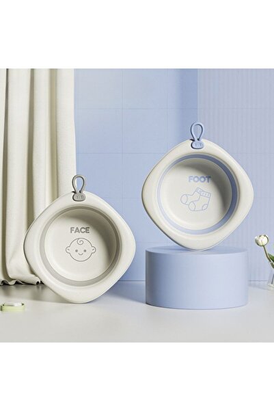 Flippy Foldable baby bath Flippy, baby tub, rhomb model, purple, 31.5x31.5x3.5 cm, 3L