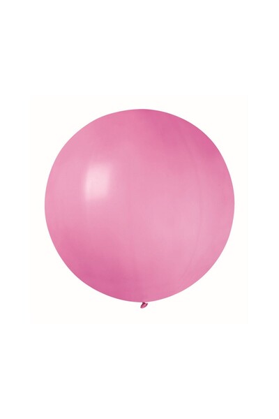 Flippy Set of 2 Latex Balloons, Flippy, Party Jumbo Model, 90 cm, Pink and Blue, 35 g