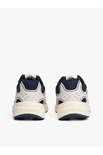 Tommy Hilfiger Erkek Yüksek Rahat Taban Nefes Alabilen File Detaylı Lacivert-Beyaz Sneaker EM0EM01622-0GZ