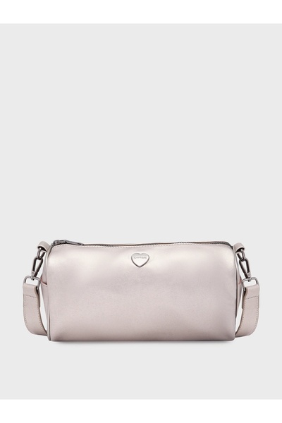 Caprese حقيبة أفا كروس بودي متوسطة الحجم باللون الرصاصي