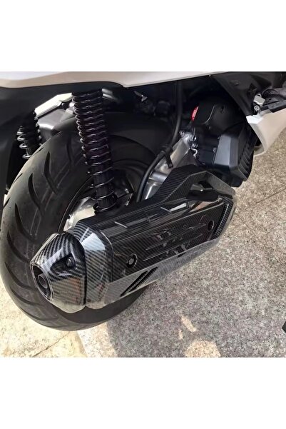 Hsb HONDA PCX EGSOZ KAPAĞI+EĞSOZ UCU CARBON DESEN HSB-666/667