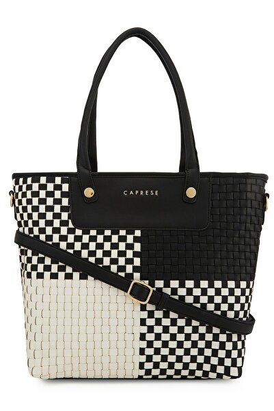 Caprese حقيبة أريا توت كبيرة سوداء