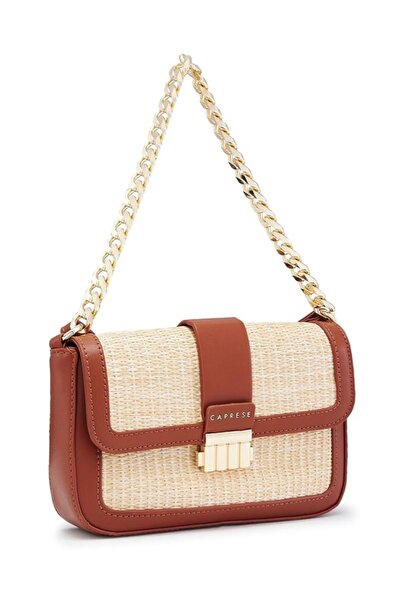 Caprese حقيبة جورجيا كروس بودي صغيرة باللون البني
