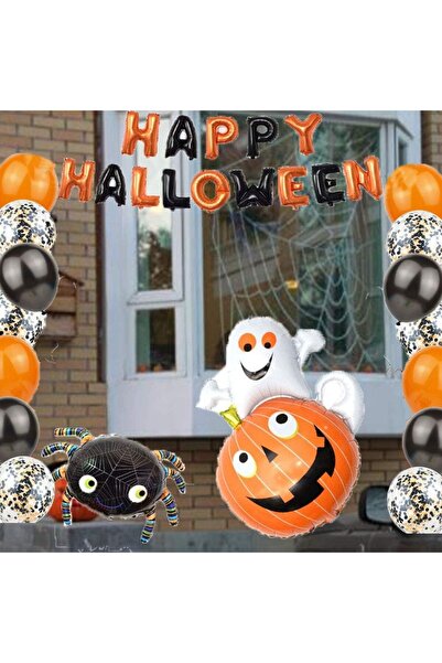 Flippy Set of 5 Metallic Foil Balloons Flippy, Figurines, Halloween, Air/Helium, 64x80cm, 45cm, Multicolor