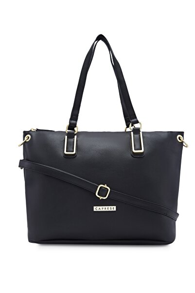 Caprese حقيبة أميليا متوسطة الحجم باللون الأسود