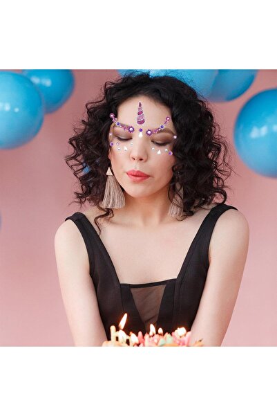 Flippy Temporary Face Sticker for Makeup – Unicorn Model, Multicolor