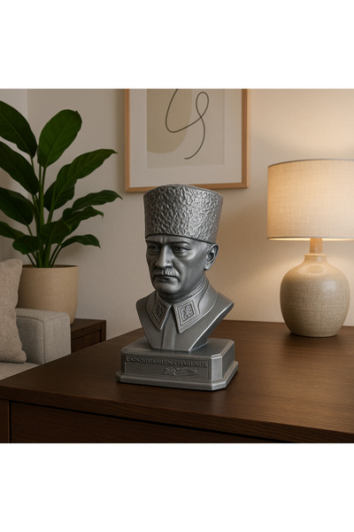Decostonebiga ATATÜRK KALPAKLI BÜST