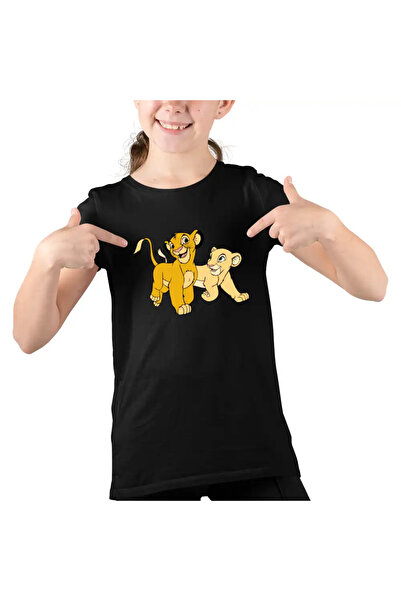 OEM Tricou Copii Fete Simba Nala – Regele Leu