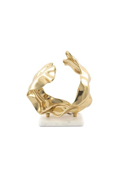 Mikasa Moor Gold Beyaz Kaideli Dekoratif Obje 32x23x35cm