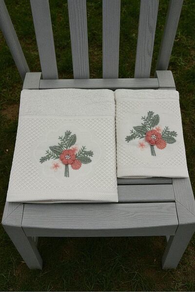 MORMENEKŞE HAVLU MORMENEKŞE ANALI KIZLI HAVLU TAKIMI 1 ADET 50X85 CM YÜZ HAVL...