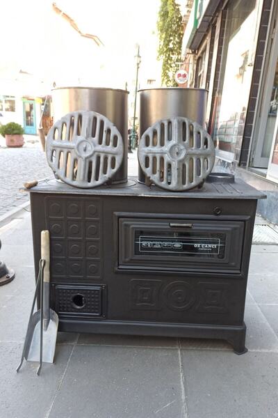 VAV Mühendislik ( Ürün Ağırlığı : 44 KG ) Kovalı Fırınlı Önden Delikli Kömür ...