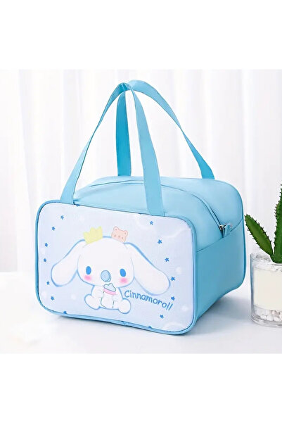 So Iconic Cutie de prânz termoizolată Sanrio Cinnamoroll / Geantă de culoare albastră / Geantă de prânz