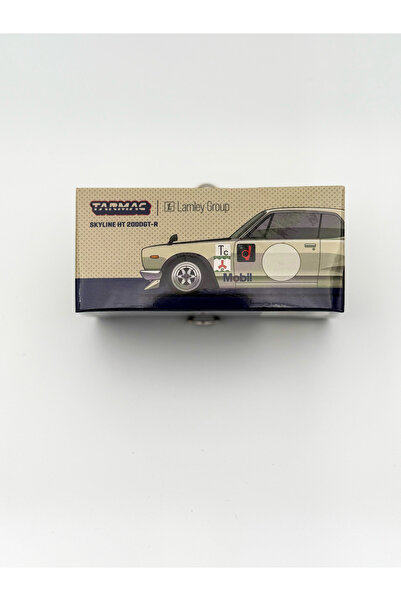 hayalimsah Tarmac Works 1/64 Skyline HT 2000GT-R alb - GLOBAL64 T64G-043-WH2