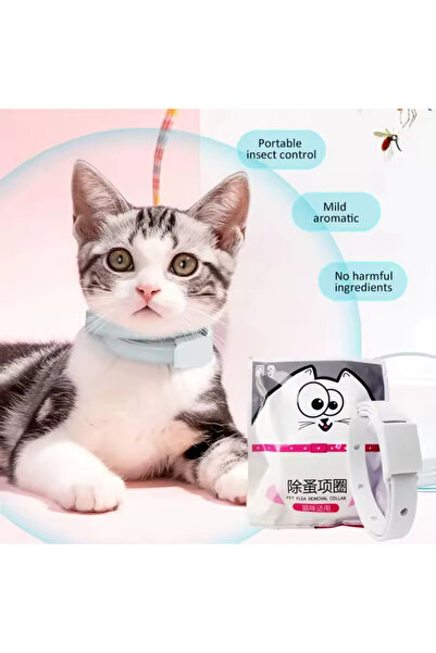 YuumiCo Kedi Köpek Pire Tasması | Kedi Pire Tasması ve Sinek Kovucu | Köpek P...