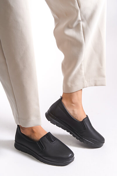 Riccon Women's Casual Shoes 001204 Black