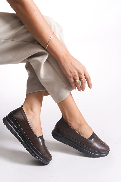 Riccon Дамски ежедневни обувки 001203 Кафяви