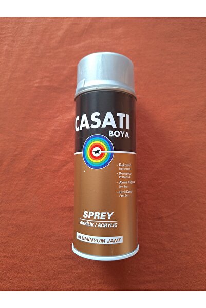 Casati Akrilik Sprey Boya 400 ml – Antrasit Gri RAL 7016, Hızlı Kuruyan
