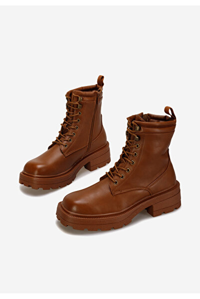 B T Shoes Hnedé dámské kotníkové boty Raliana