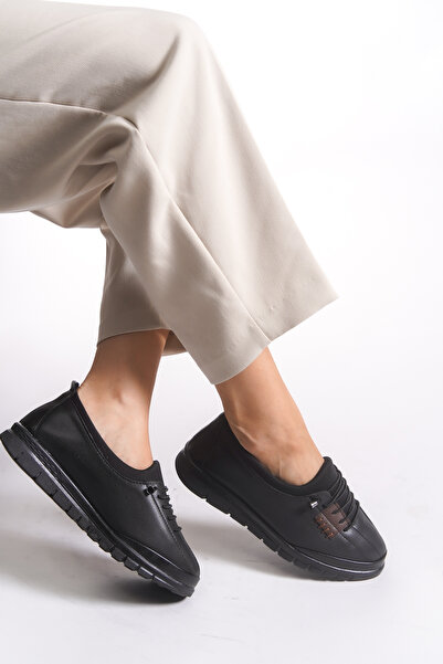 Riccon Women's Casual Shoes 001201 Black