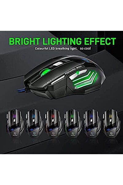Datazone Gaming Mouse RGB Backlit X7 7D Ultra-Fast Wired