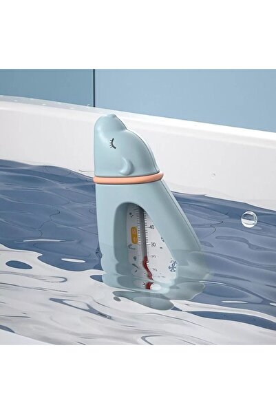 Flippy Bath Thermometer - Floating, Waterproof, Multifunctional, Polar Bear, 15x7.5x4 cm, Blue