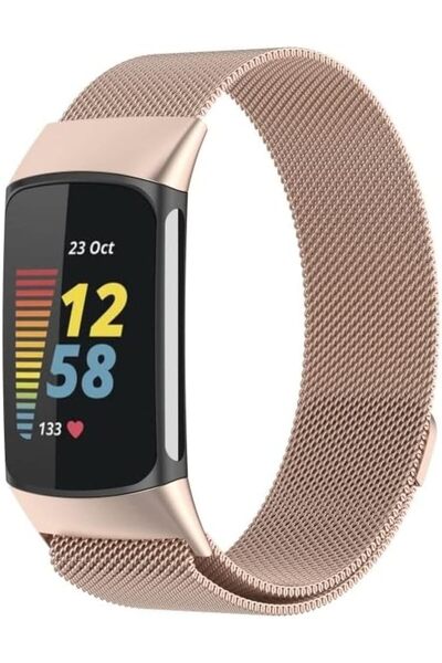 O Ozone Metal Bands Compatible with Fitbit Charge 6 / Charge 5 Smart Watch