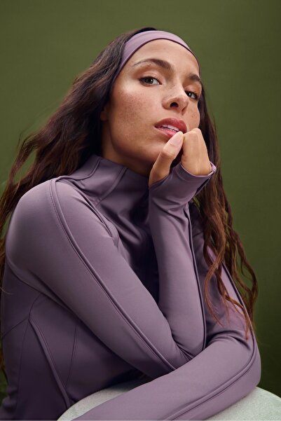 Stradivarius Fitted zip-up jacket