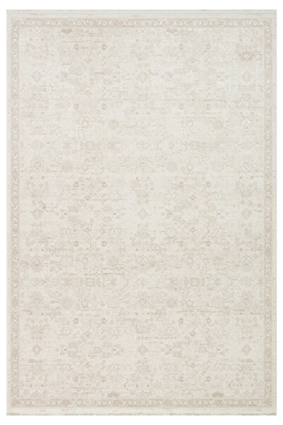 Eko Halı Leona 05 Cream Özel Yumuşak Tuşeli Hav Vermeyen Polysoft İplikler il...