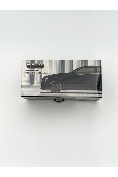 Tarmac Works 1/64 Mercedes-Benz C 63 AMG Coup√© Black Series Matte Black