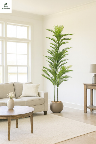 MARINO 🌴 Artificial Areca Tree - 3 Branches - 200 cm