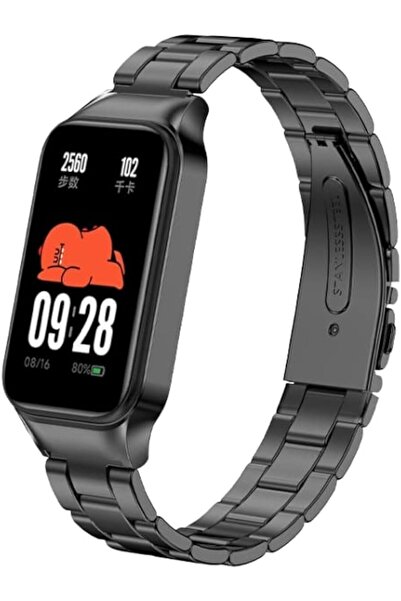 O Ozone Metal Strap for Xiaomi Redmi Smart Band 2 -Black