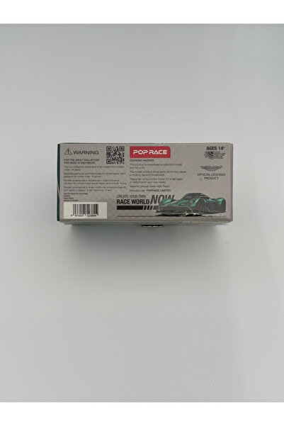 pop race 1 /64 Aston Martin Valkyrie, viridian green