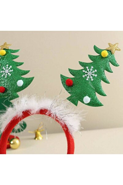 Flippy Decorative Headband, Christmas Theme, 12 x 25 cm, Christmas Tree Pattern, One Size, Multicolo