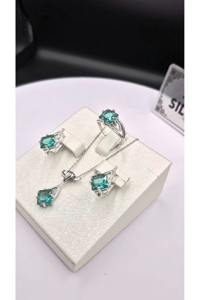 MODA 925 Ayar Kadın Gümüş Set