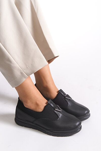 Riccon Women's Casual Shoes 001202 Black