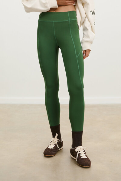 Stradivarius Cut-out cropped leggings