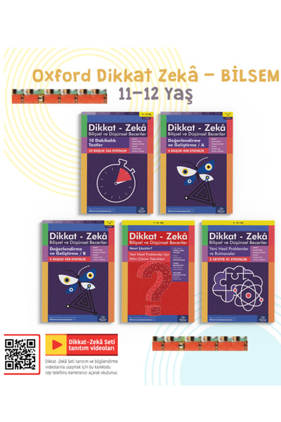 Dikkat ve Zeka Akademisi Dikkat Zeka- Bilişsel Ve Düşünsel Beceriler-Oxford D...