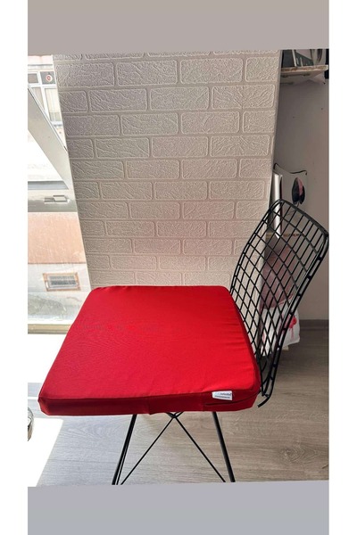 KIRLENTİM Waterproof Quality Fabric - 5 cm Sponge Chair Cushion