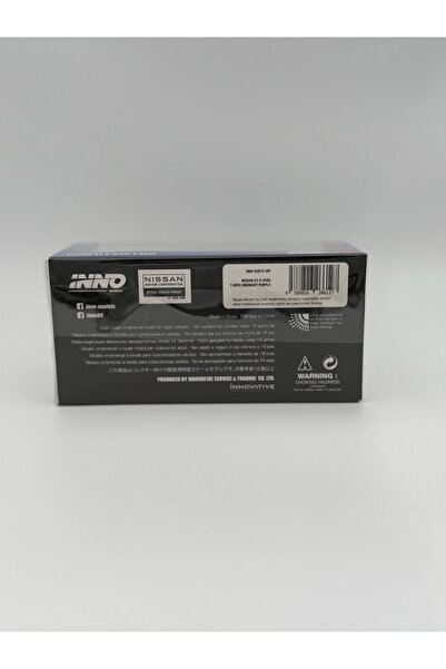 Inno 64 Models Inno64 1/64 Nissan Skyline GT-R R35 T-Spec, midnight purple