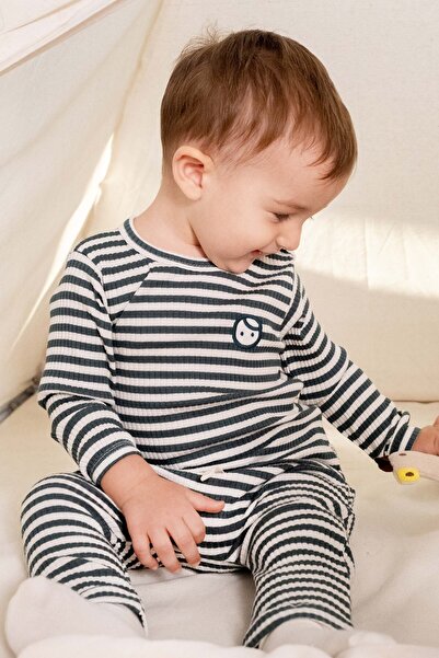 Little Gusto Organic Cotton Camisole Modal Green Baby Set