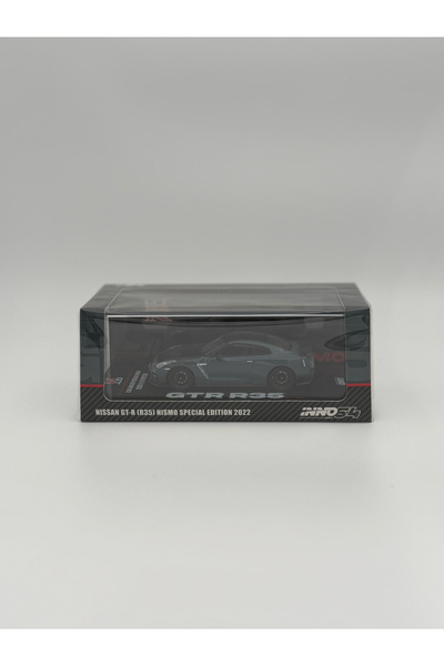 Inno 64 Models Inno64 1/64 Nissan Skyline GT-R R35 Nismo special edition 2022, stealth grey