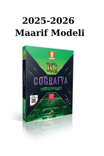 paraf yayınları Paraf 9. Sınıf Coğrafya Iq Soru Kütüphanesi 2025/26 Maarif Mo...