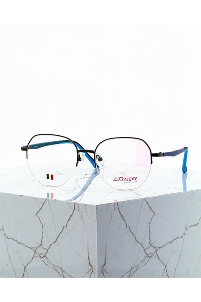 Kappa Metal yuvarlak Optik çerçeve