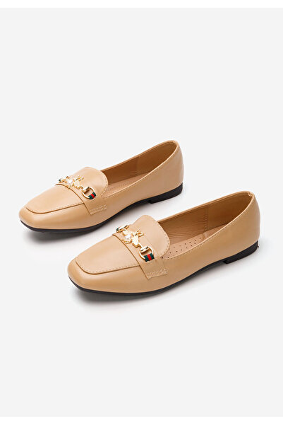 B T Shoes Loafers γυναικεια Tamera χακι
