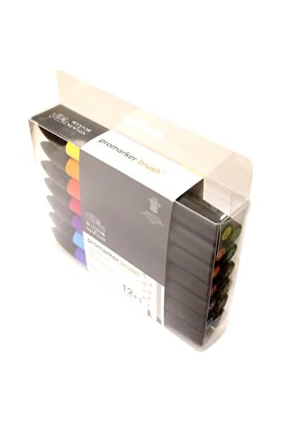 Winsor Newton ProMarker Vibrant Tones (13 Colors) Graphic Art Marker Set