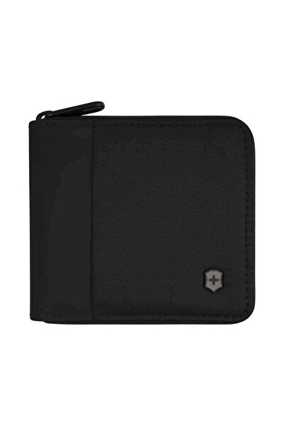 Victorinox 653367 Необхідний для подорожей гаманець на блискавці, чорний