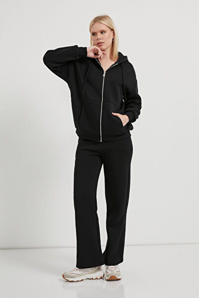 Arma Life Γυναικείο φούτερ ARMALIFE 2501 με φερμουάρ, μεγάλου μεγέθους, με κουκούλα και σαρδόνικο σχέδιο