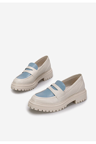 B T Shoes Béžové mokasíny dámské Rylee V3