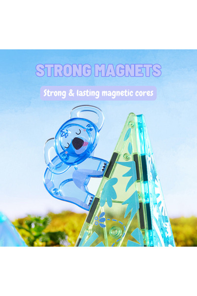 Mideer Colorful Magnetic Tiles 40 pcs